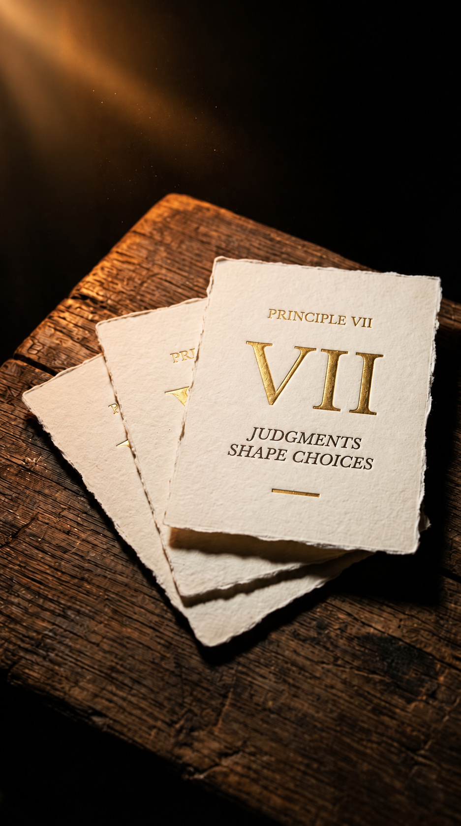 The 21 Principle Cards